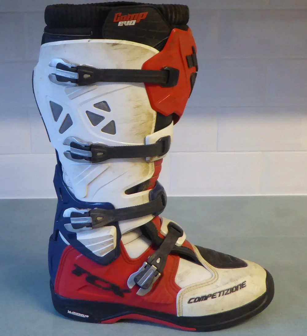 TCX-Comp-Evo-Michelin-2 – When it comes to off-road boots, there’s an enormous range to tempt (Motorcycle Gear, Motorcycle...