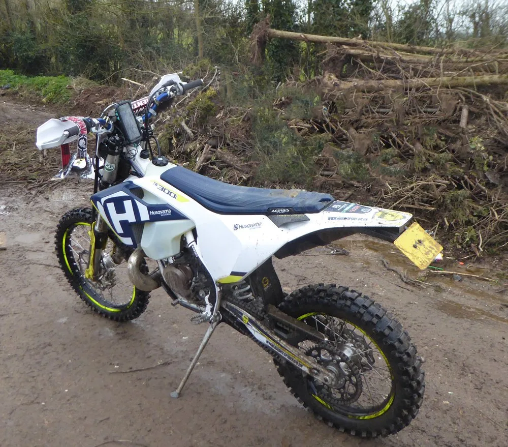 Husqvarna-TE300-Review-13 – Go back ten years and the paddocks and car parks of every (Motorcycle Reviews)