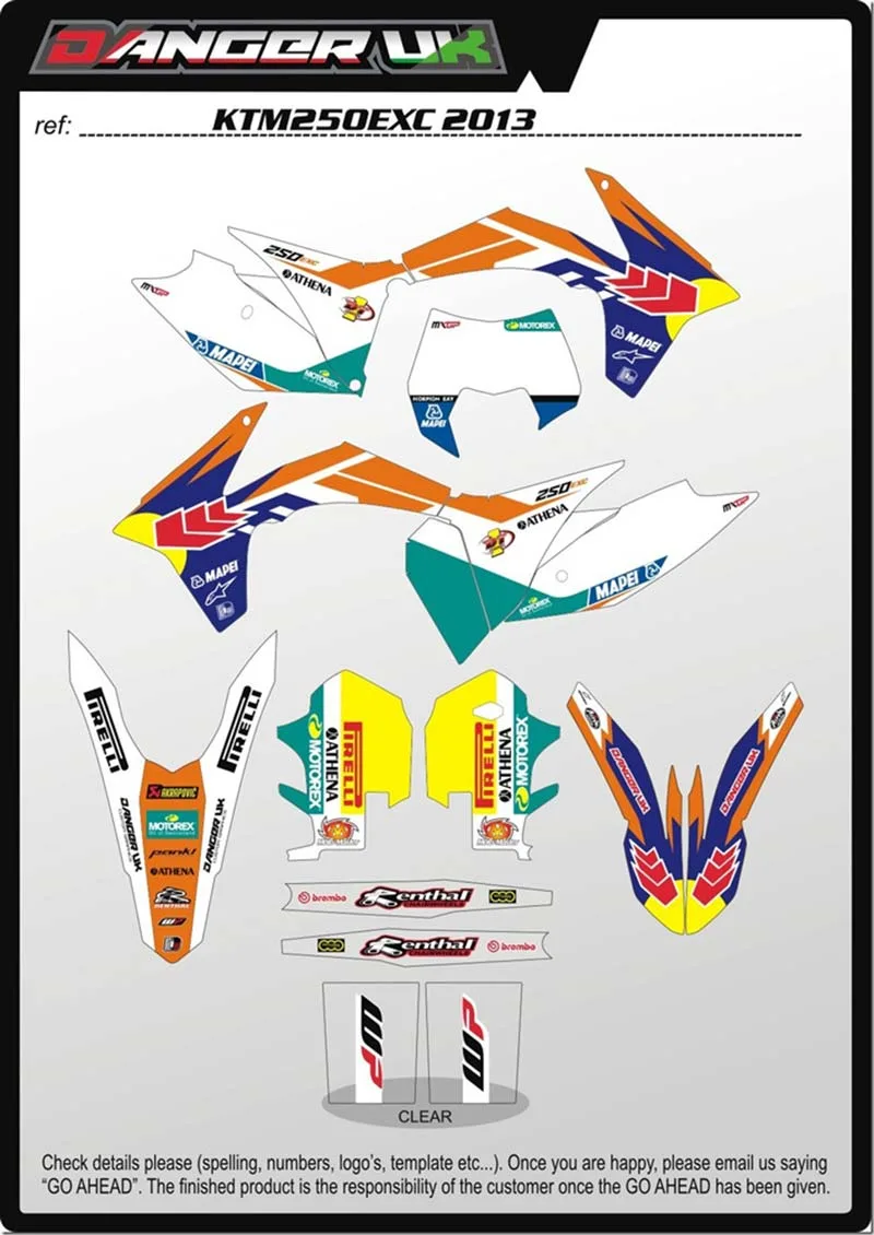 install-dirt-bike-graphics-ktm-1 – If you can’t afford the latest box-fresh metal in the showroom, fitting new...