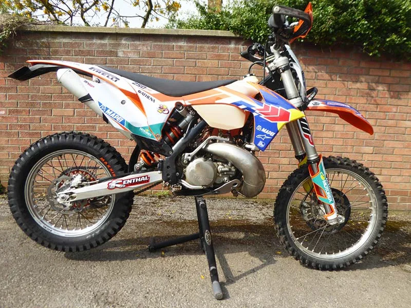 install-dirt-bike-graphics-ktm-24 – If you can’t afford the latest box-fresh metal in the showroom, fitting new...
