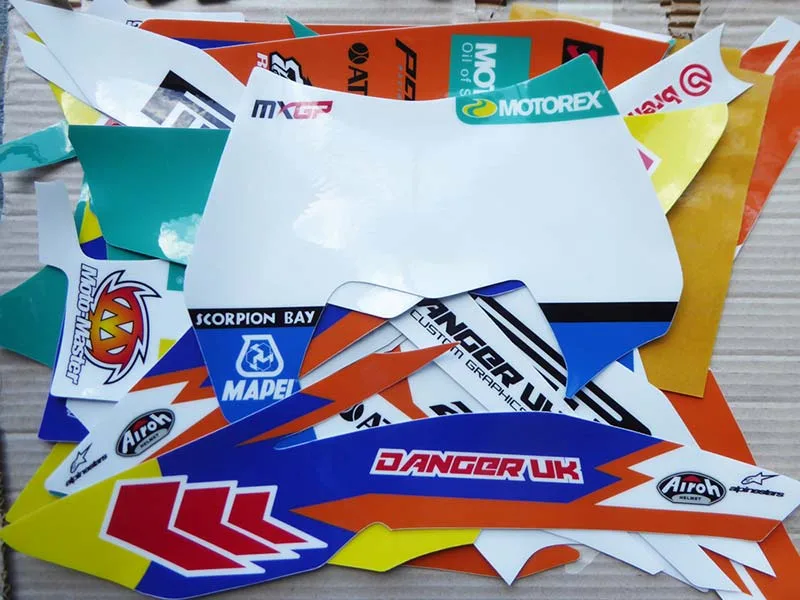 install-dirt-bike-graphics-ktm-3 – If you can’t afford the latest box-fresh metal in the showroom, fitting new...