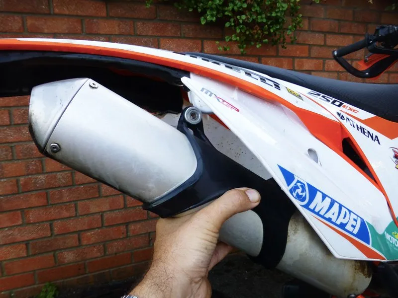 Repacking your dirtbike end can