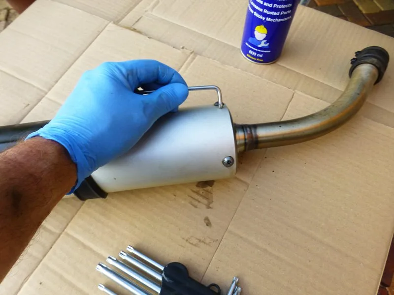 Repacking your dirtbike end can