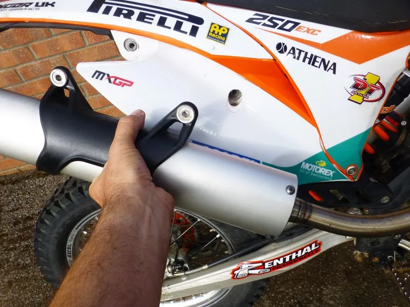 Repacking your dirtbike end can