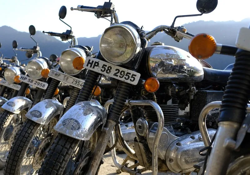 Riding on Indian roads
