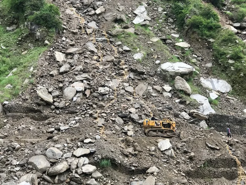 Riding on Indian roads