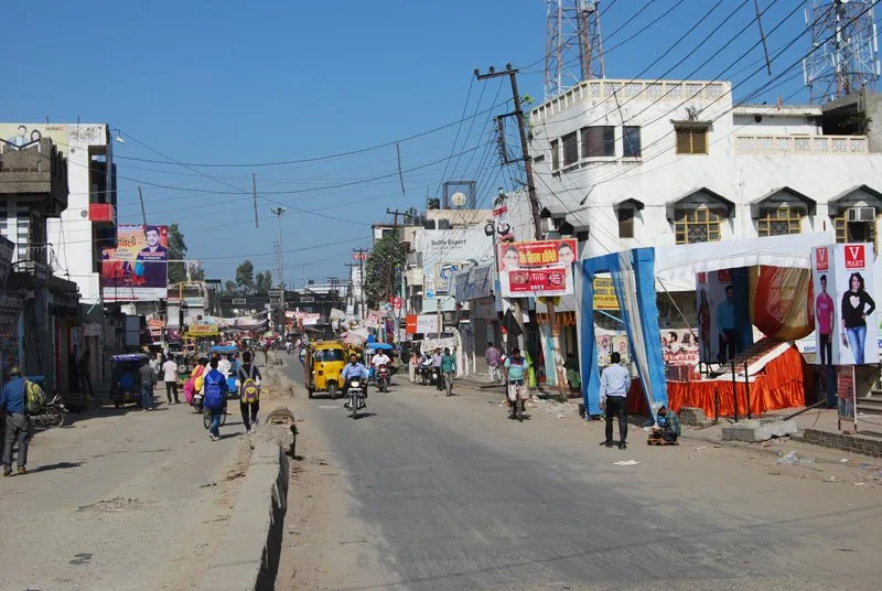 Riding on Indian roads