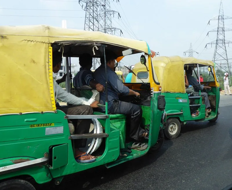 Riding on Indian roads