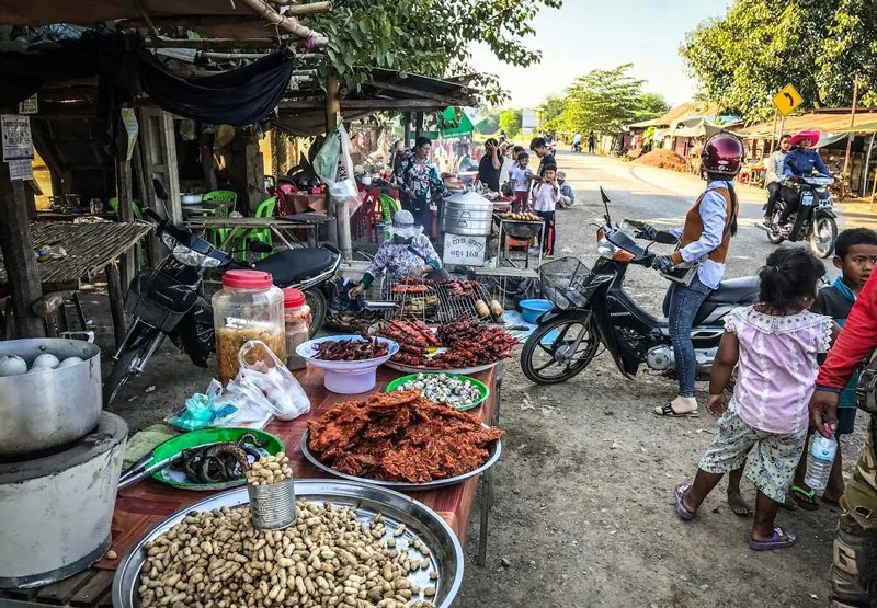 Riding in Cambodia