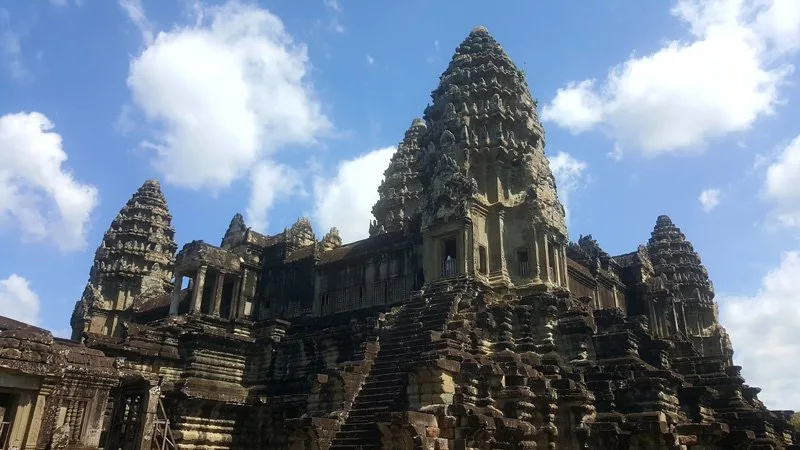 Riding in Cambodia