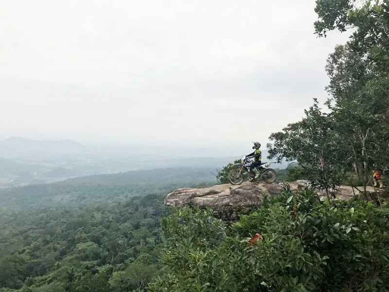 Riding in Cambodia