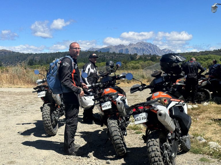 Adventure motorcycle tour of Patagonia with the KTM 890 Adventure R.