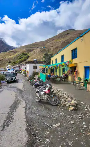 Explore the mountain trading town of Leh, with time to wander its markets, cafés and historic streets