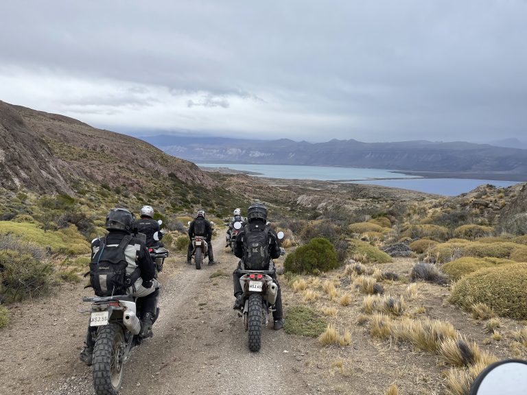 A motorcycle tour to Ushuaia, at the end of the World in Patagonia.