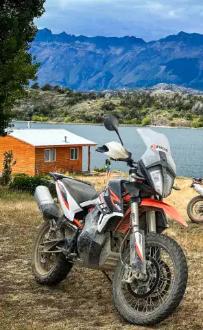 Ride Expeditions - Motorcycle Tour - The World_s End -Wake up next to beautiful lakes