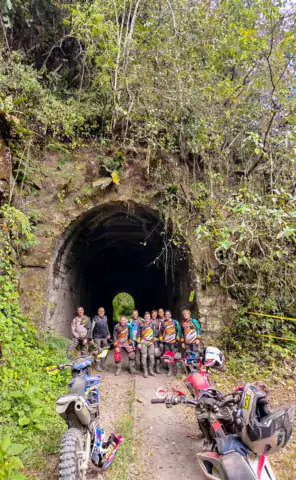 Ride expeditions - motorcycle Tour - Ride the disused railway alongside the Black River
