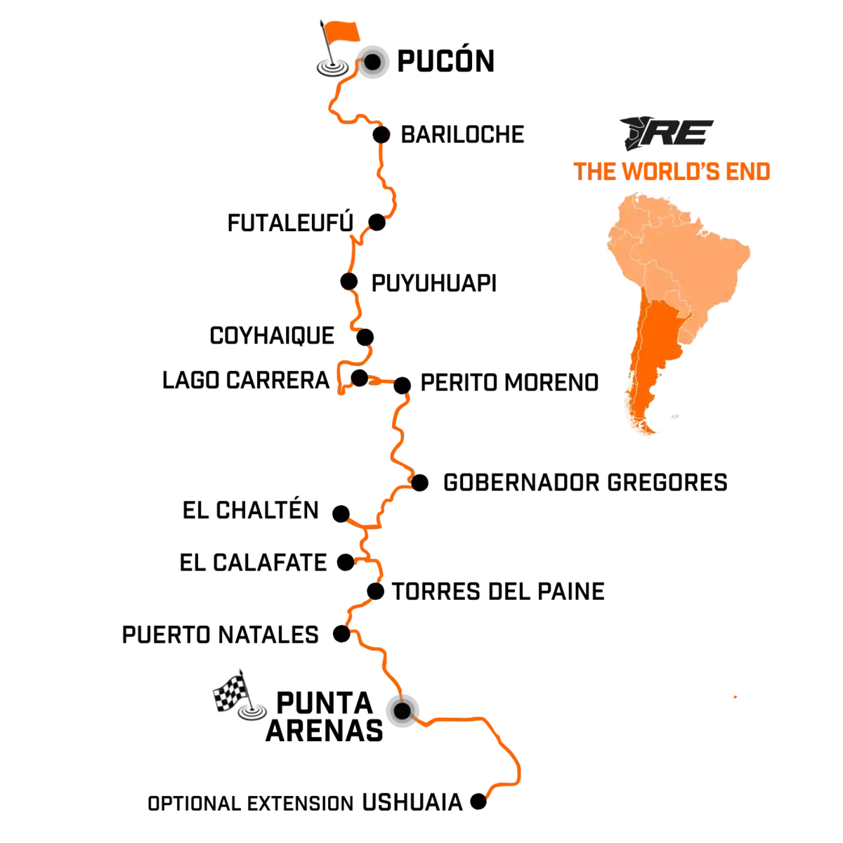The World’s End - map