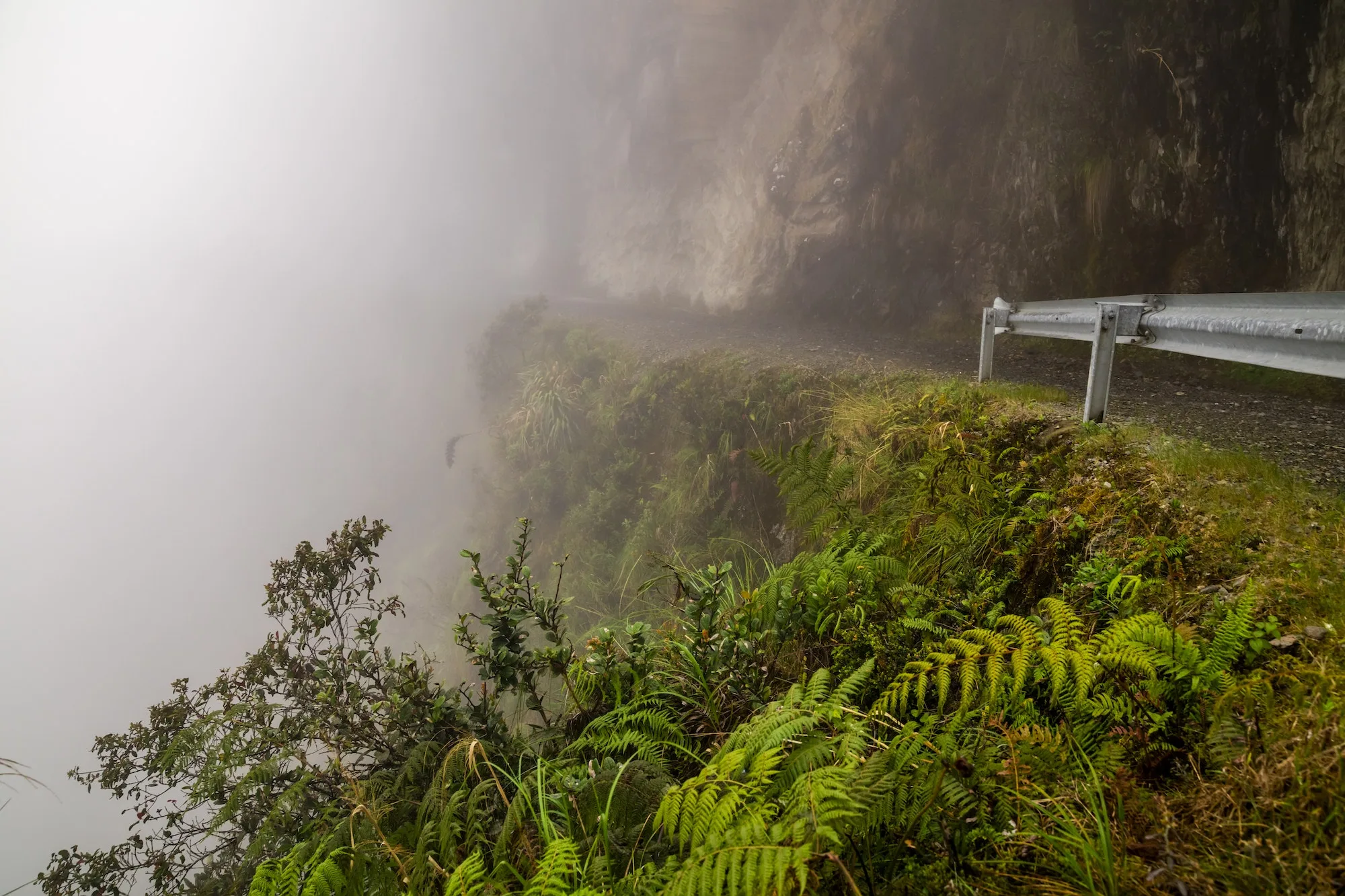 The Death Road - the most dangerous road in the world, North Yungas, Bolivia