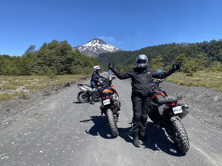 KTM motorcycle tour of Patagonia.