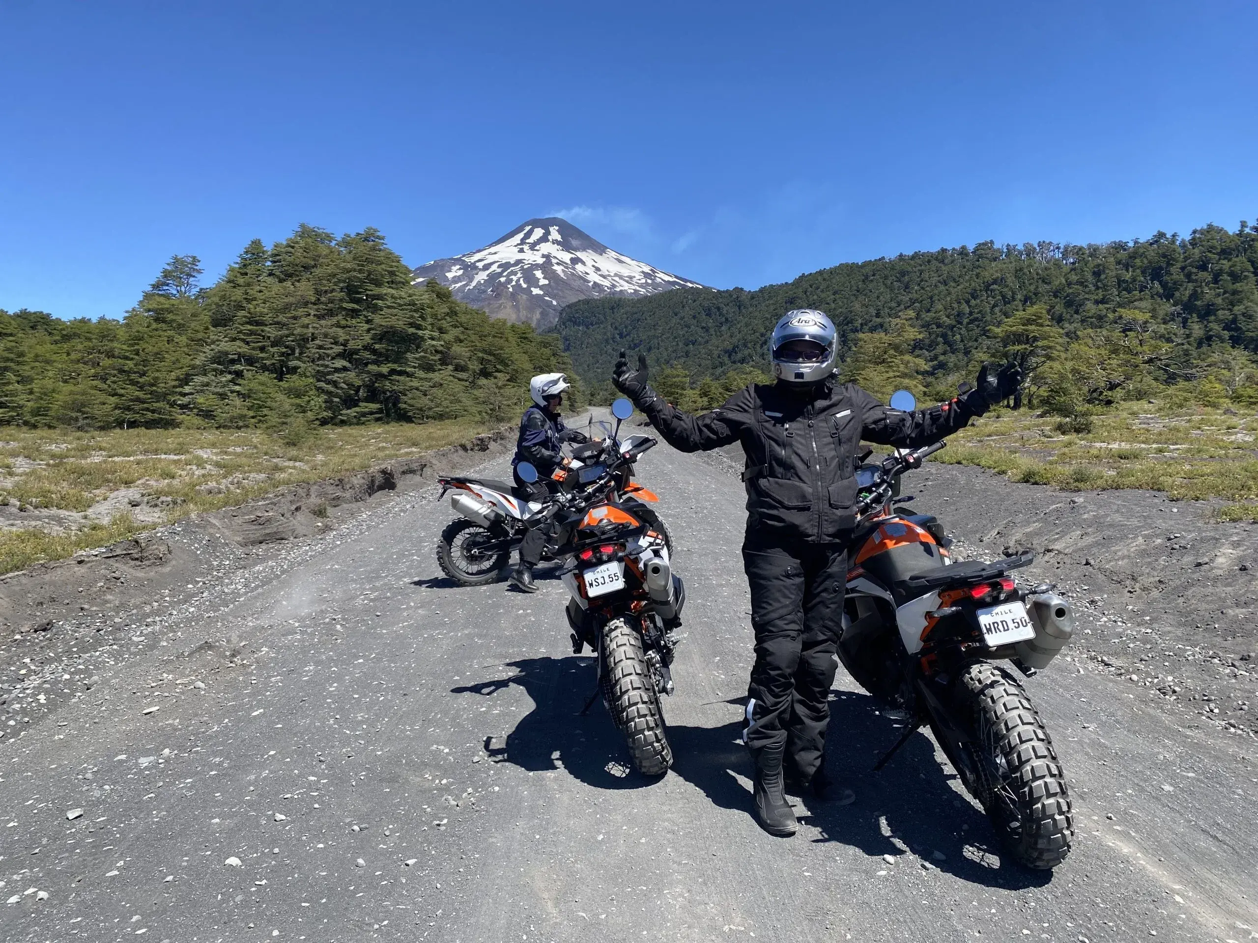 KTM motorcycle tour of Patagonia.