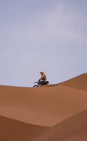 Ride and explore the Saharan dunes