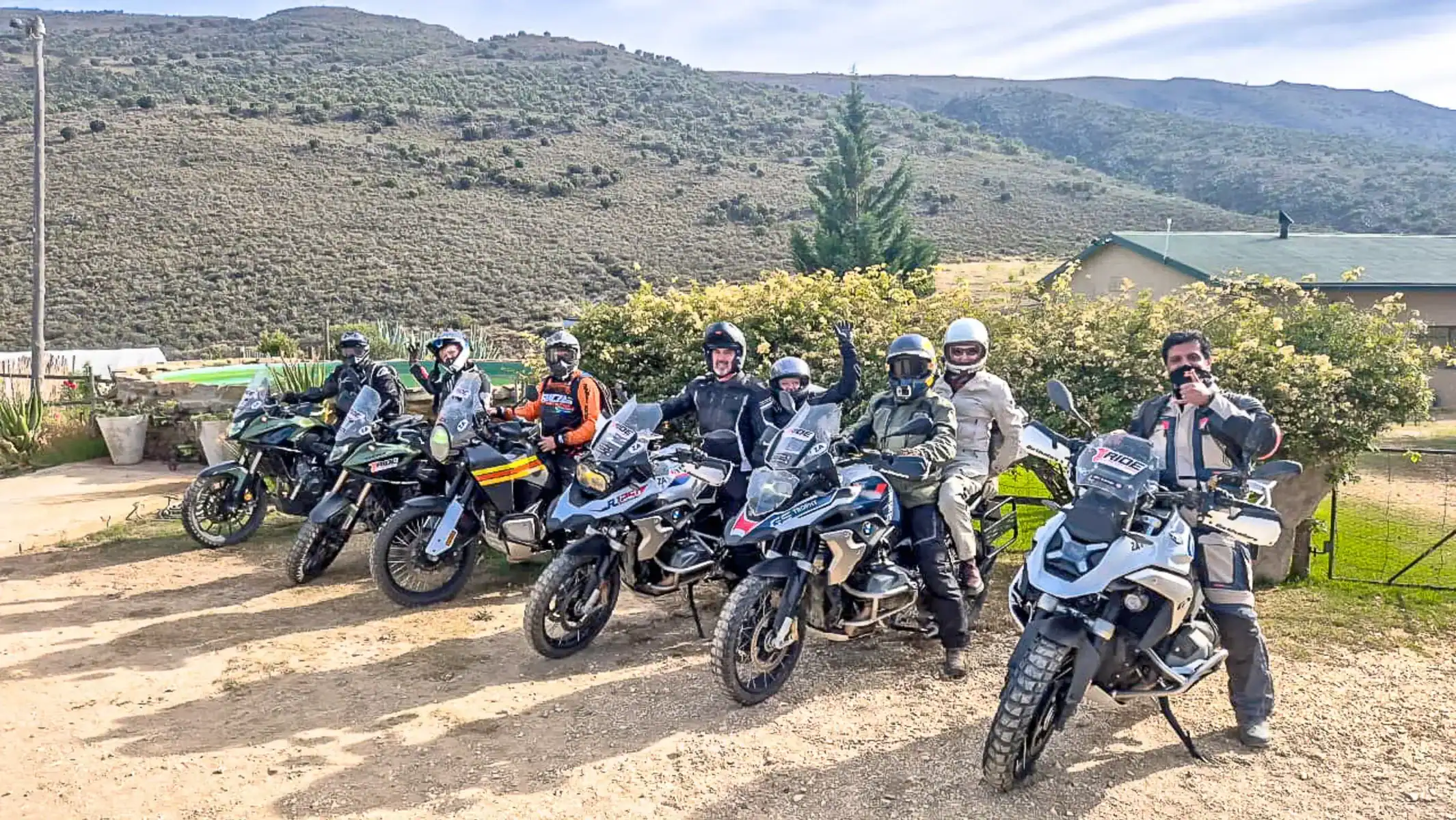 Ride Expeditions - Motorcycle Tour - Sea to Safari Motorcycle Tour - Tour team