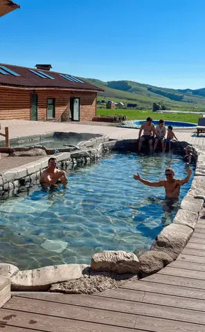 Motorcycle Tours - Ride Expeditions - Mongolia Motorcycle Tour - Tsenkher Hot Springs